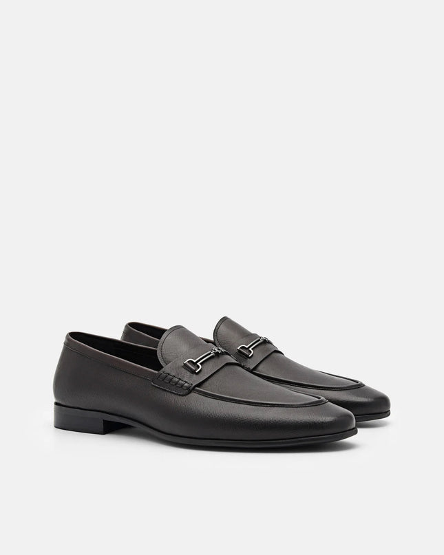 Alistair Leather Loafers - Dark Brown