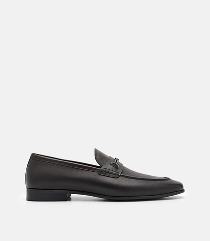 Alistair Leather Loafers - Dark Brown