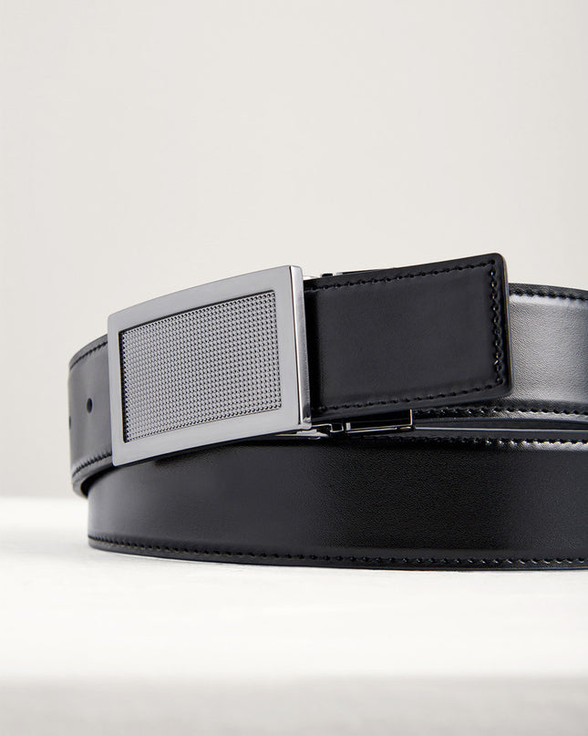 Reversible Leather Tang Belt