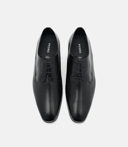 Leather Derby Shoes - Black