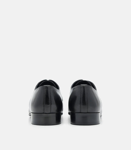 Leather Derby Shoes - Black