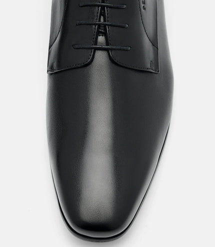 Leather Derby Shoes - Black