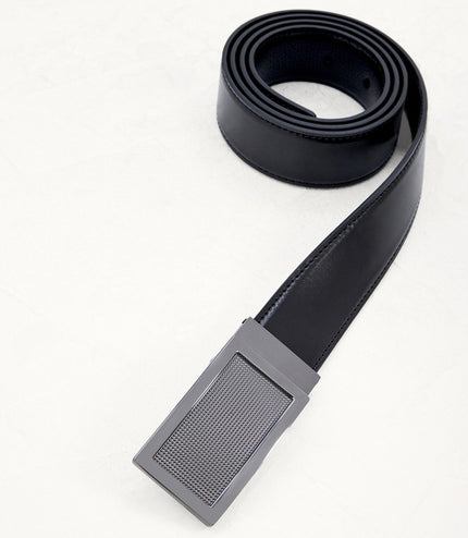 Reversible Leather Tang Belt