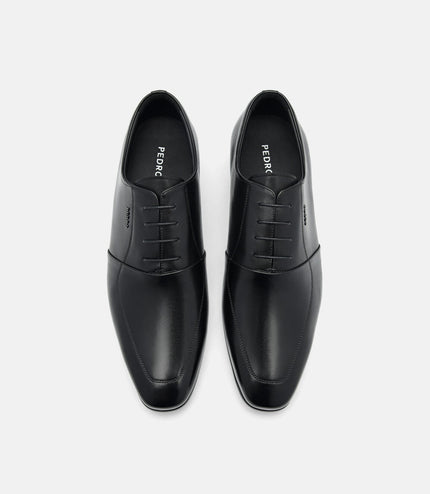 Leather Oxford Shoes - Black