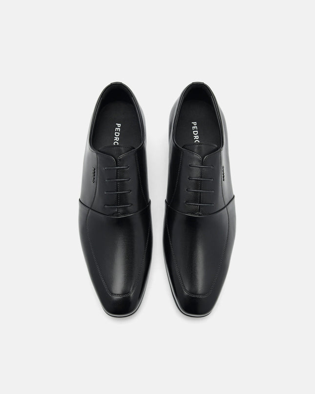 Leather Oxford Shoes - Black