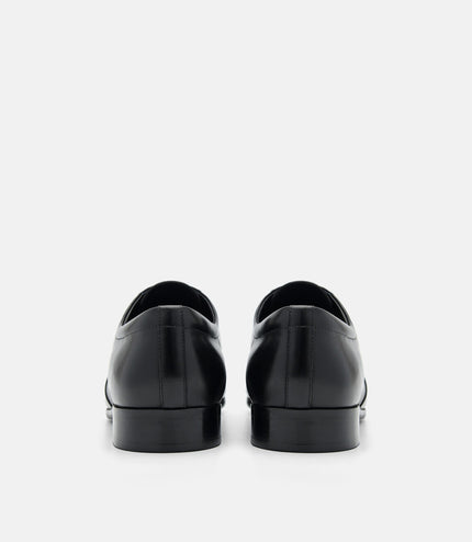 Leather Oxford Shoes - Black