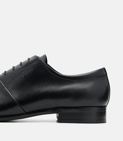 Leather Oxford Shoes - Black