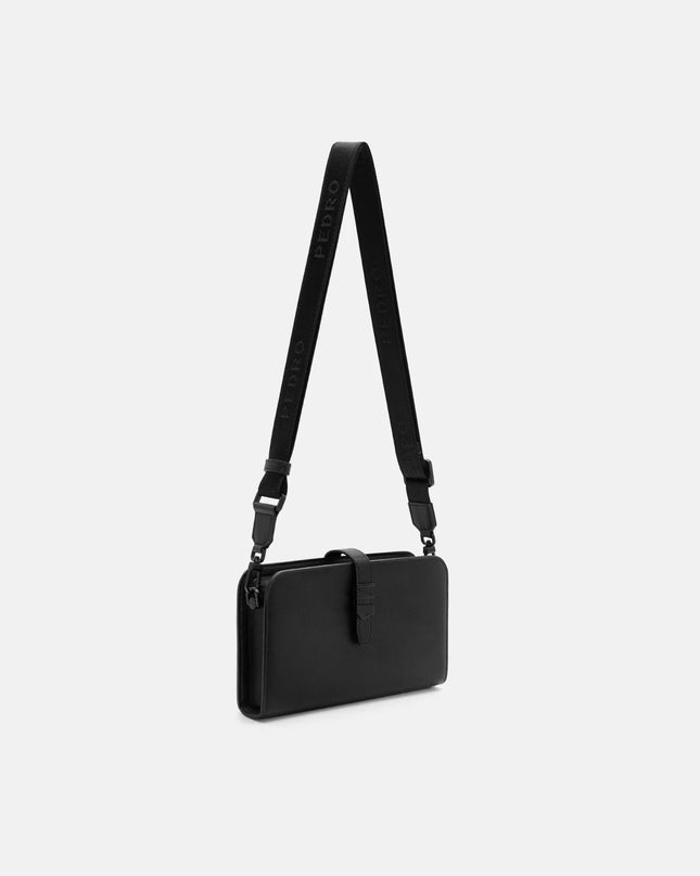 Leather Sling Pouch - Black