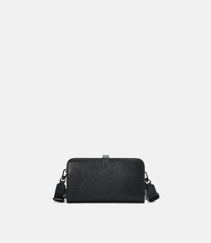 Leather Sling Pouch - Black