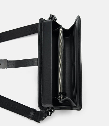 Leather Sling Pouch - Black