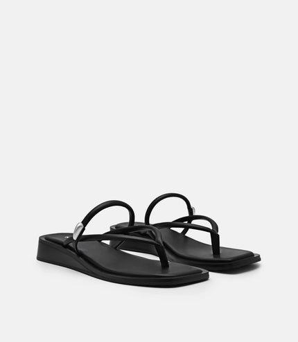 Wedge Sandals - Black
