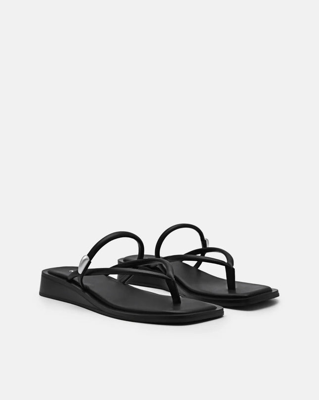 Wedge Sandals - Black