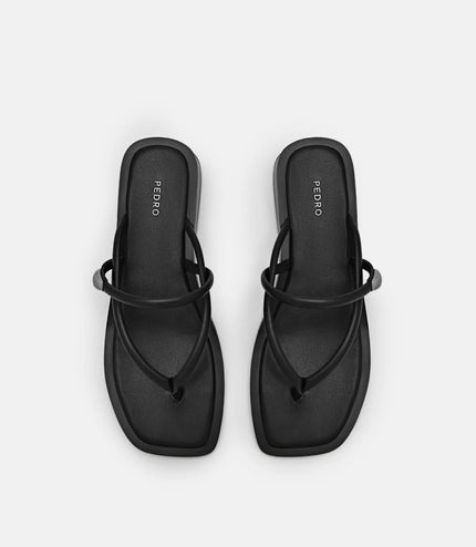Wedge Sandals - Black