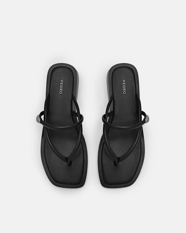 Wedge Sandals - Black