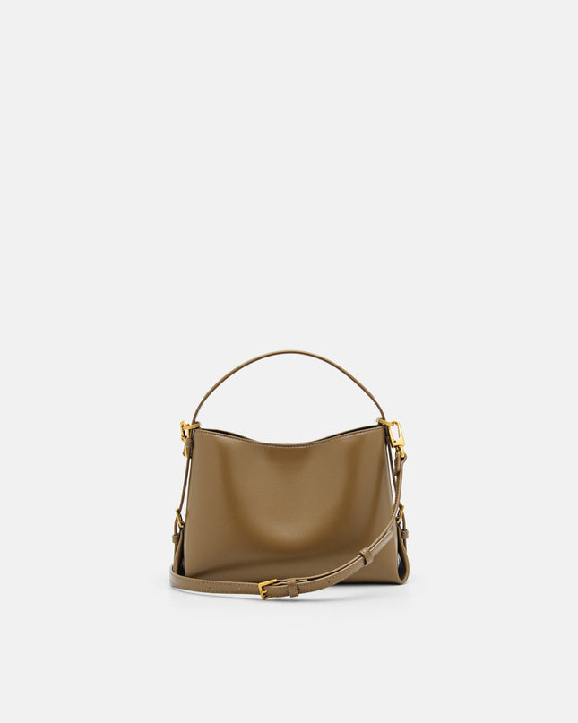 Wrinkled Handbag - Olive