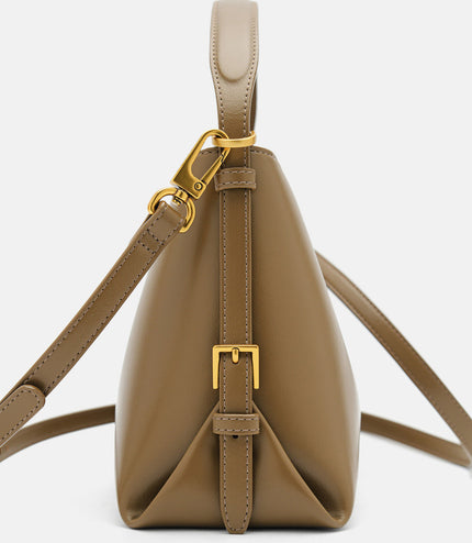 Wrinkled Handbag - Olive
