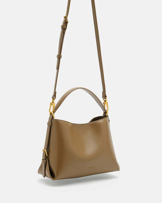 Wrinkled Handbag - Olive