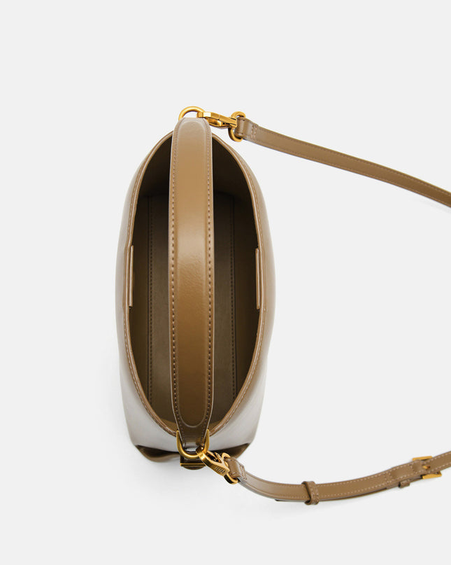 Wrinkled Handbag - Olive