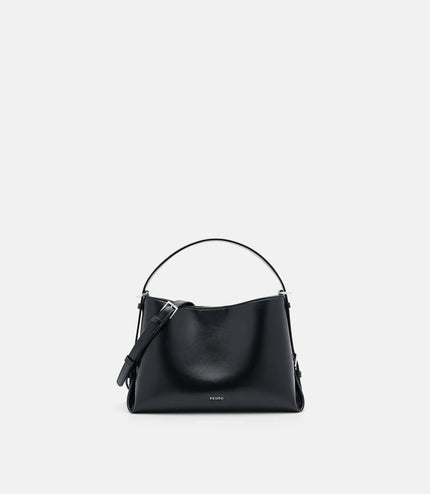 Wrinkled Handbag - Black
