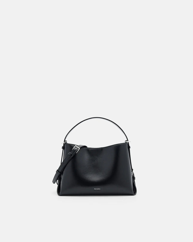 Wrinkled Handbag - Black