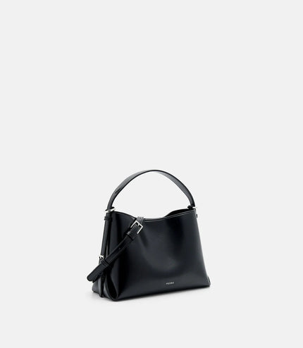 Wrinkled Handbag - Black