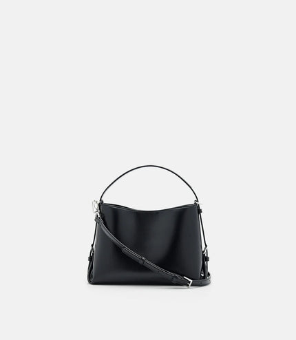 Wrinkled Handbag - Black