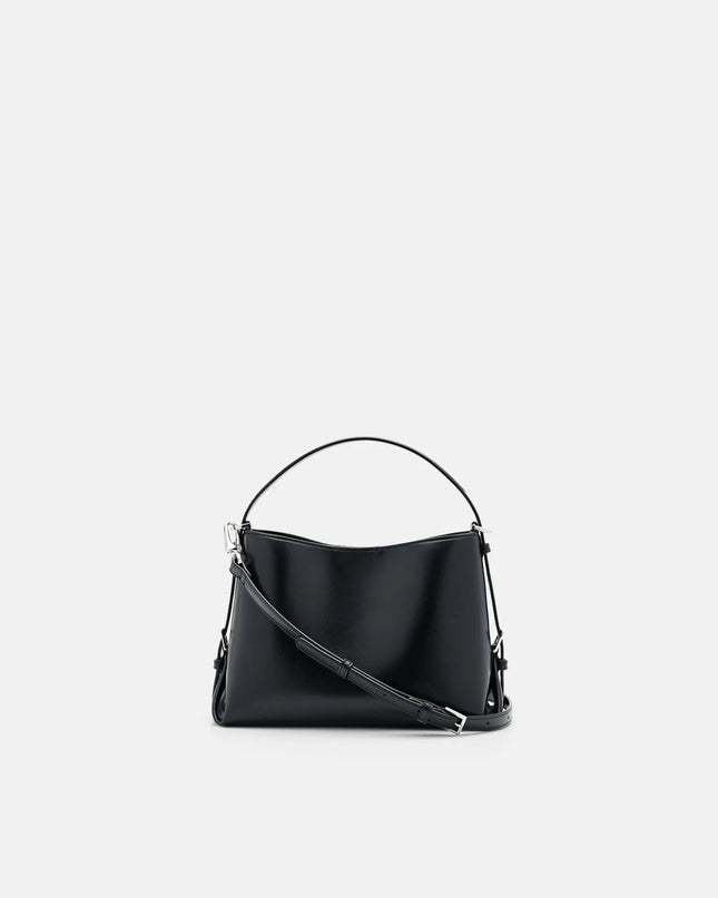 Wrinkled Handbag - Black