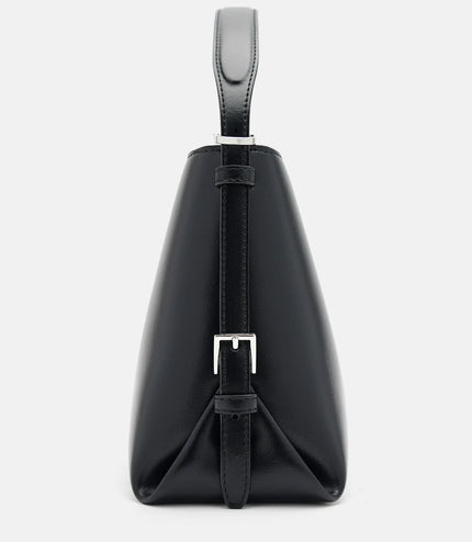 Wrinkled Handbag - Black