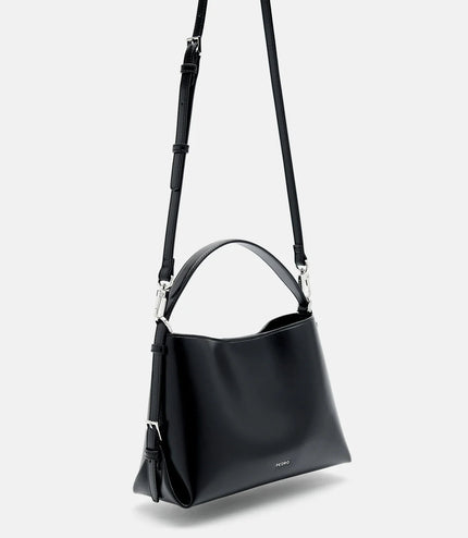Wrinkled Handbag - Black