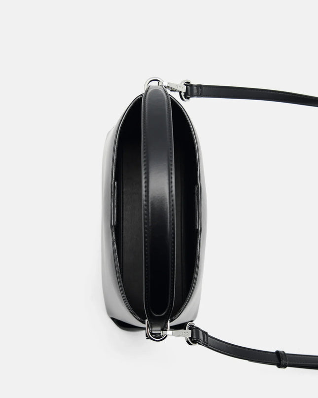 Wrinkled Handbag - Black
