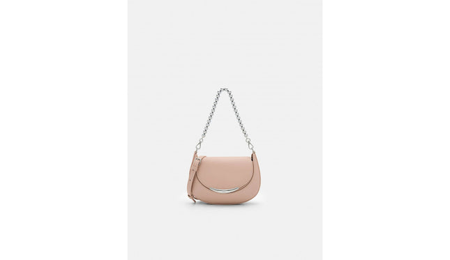 Vivi crescent shoulder bag - Nude