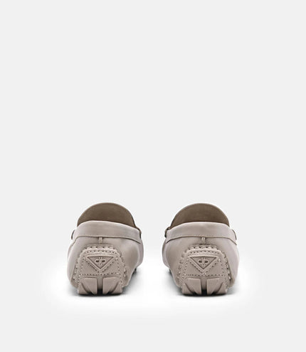 PEDRO Icon Leather Driving Shoes - Nude