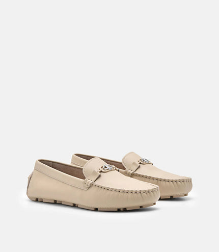 PEDRO Icon Leather Driving Shoes - Sand