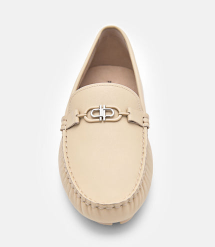 PEDRO Icon Leather Driving Shoes - Sand