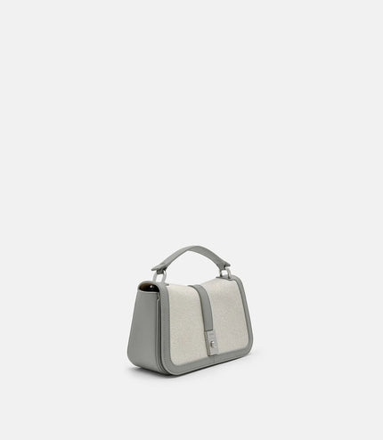 PEDRO Studio Farida Leather Handbag - Grey