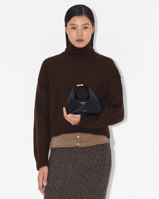 Jatte Crescent Bag - Black