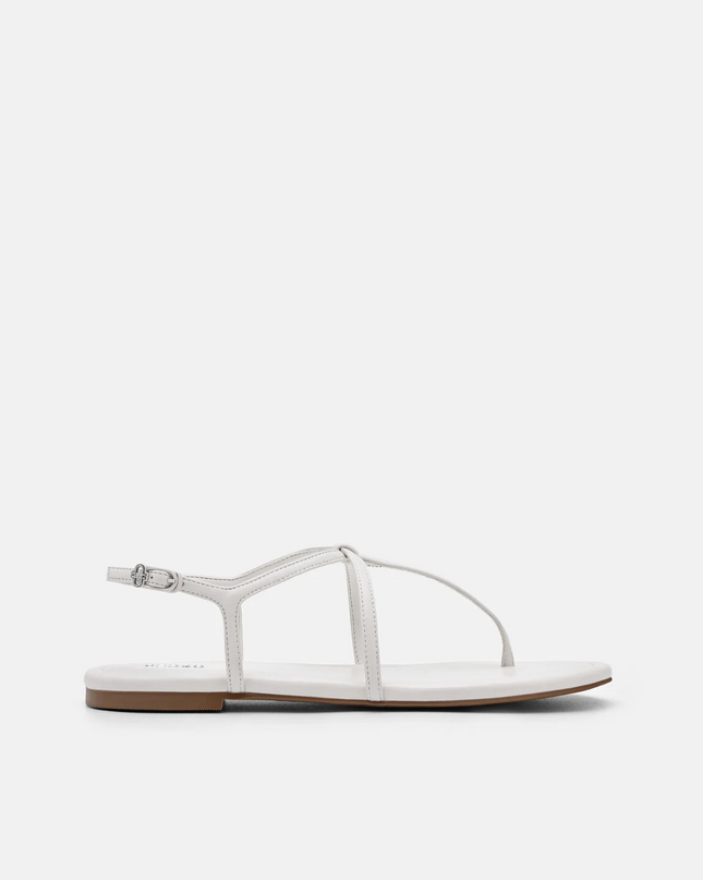 Strappy Ankle Strap Sandals - Chalk
