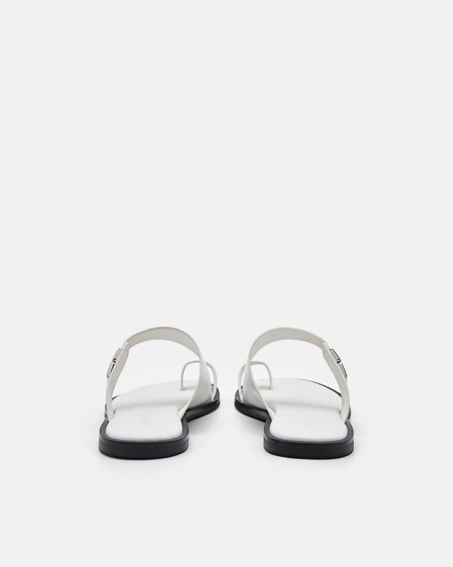 Jatte Leather Sandals - Chalk