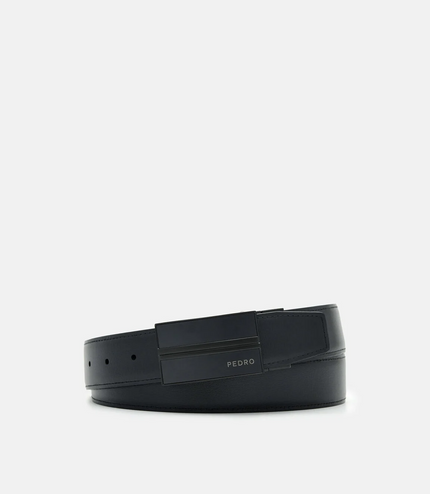 Leather Reversible Tang Belt