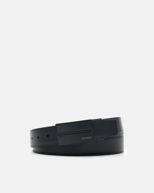 Leather Reversible Tang Belt
