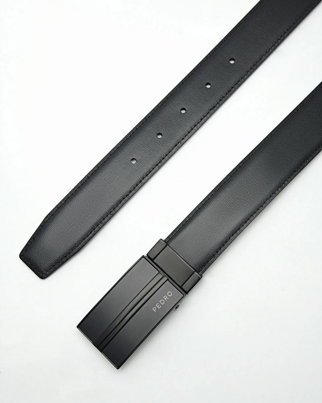 Leather Reversible Tang Belt