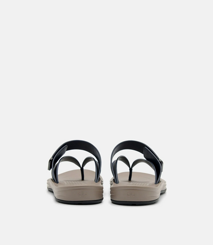 Banded Thong Sandals - Navy