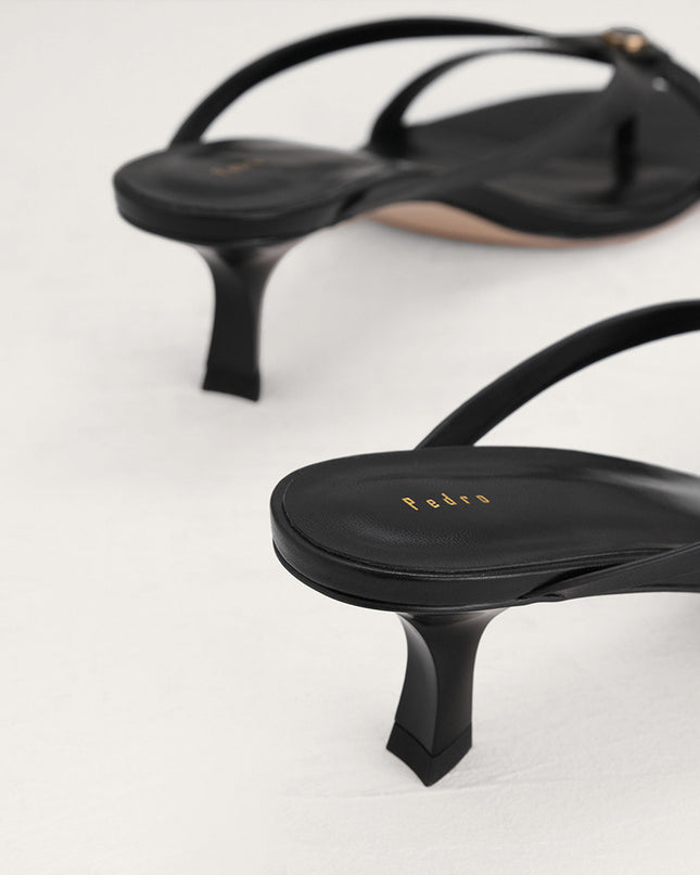 Thong Heeled Sandals
