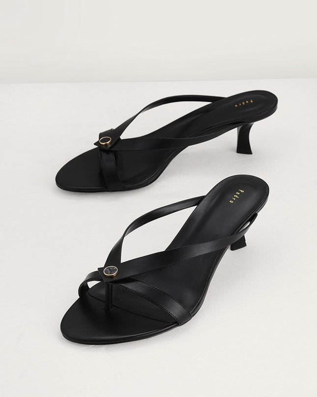 Thong Heeled Sandals