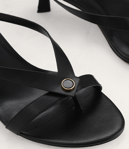 Thong Heeled Sandals