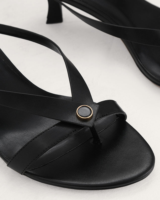 Thong Heeled Sandals