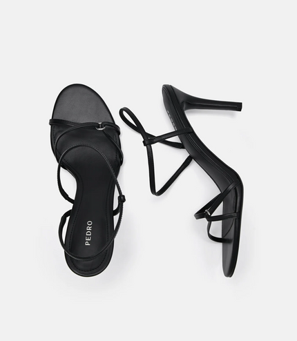 Dita Heel Sandals - Black