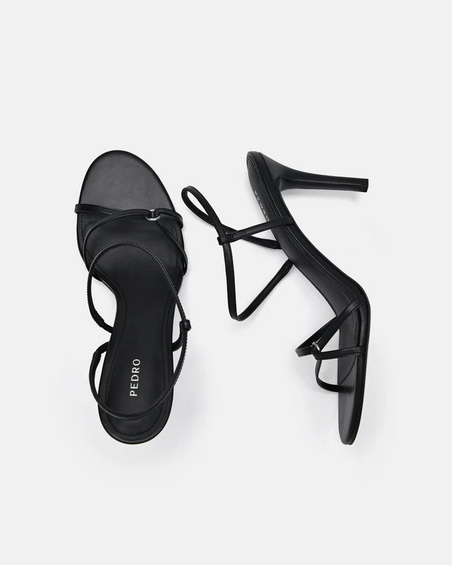 Dita Heel Sandals - Black