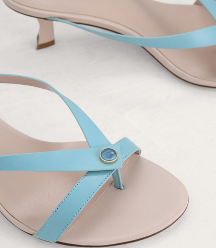 Thong Heeled Sandals