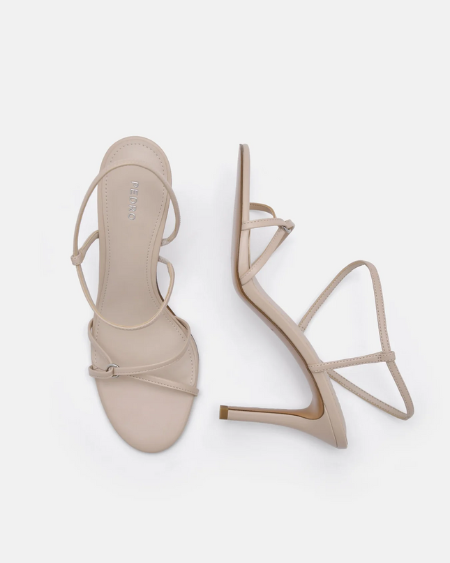 Dita Heel Sandals - Nude
